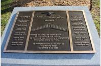 Vietnam Veterans Plaque in Wilder Park